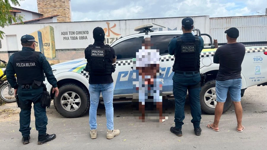 Polícia Militar cumpre mandado de prisão