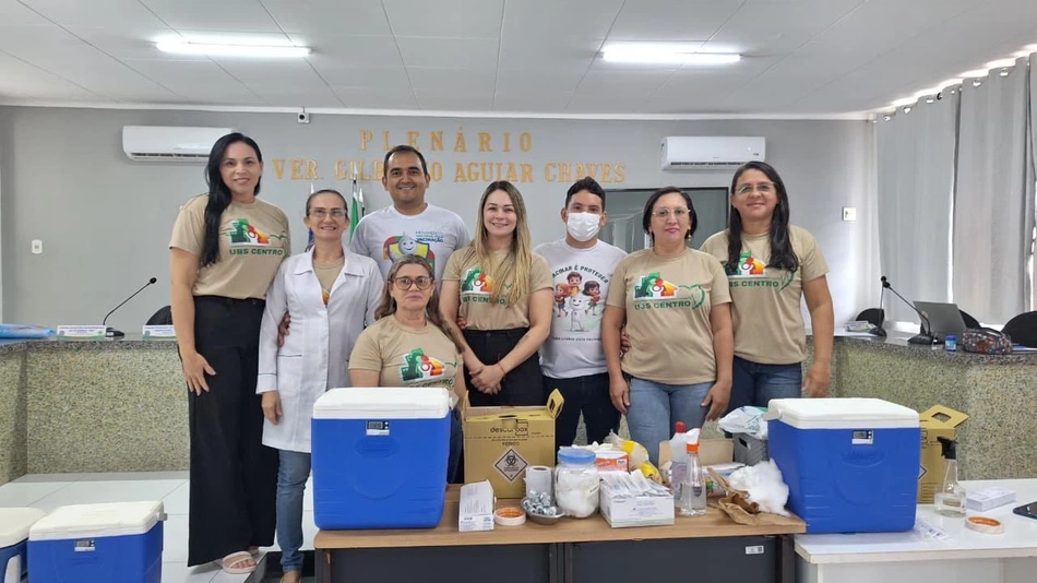 Secretaria de Saúde de Esperantina realiza “Dia D” de vacinação com pontos estratégicos na zona urbana