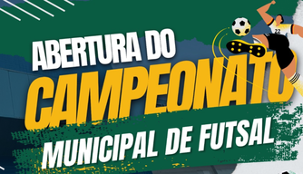 Campeonato Municipal de Futsal tem início nesta sexta-feira em Esperantina