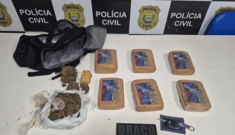 Polícia prende suspeito de envolvimento com tráfico de drogas em Teresina