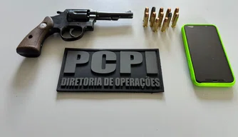 Polícia Civil prende homem por ameaça e apreende arma de fogo em Teresina