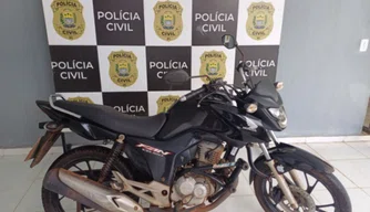 Motocicleta recuperada