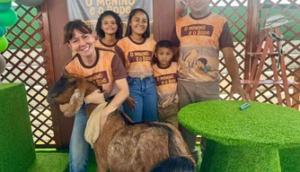 Ivanária Sampaio apoia lançamento de livro infantil inspirado em amizade de criança com bode em Esperantin