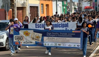 Esperantina realiza mobilização no Dia Nacional de Combate ao Abuso e Exploração Sexual de Crianças