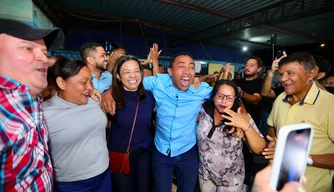 ”Há um sentimento de que o Piauí precisa mudar”, diz popular em evento com multidão recebendo Joel e Ciro