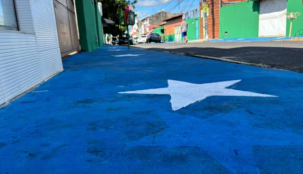 Rua da Copa do bairro Dirceu I