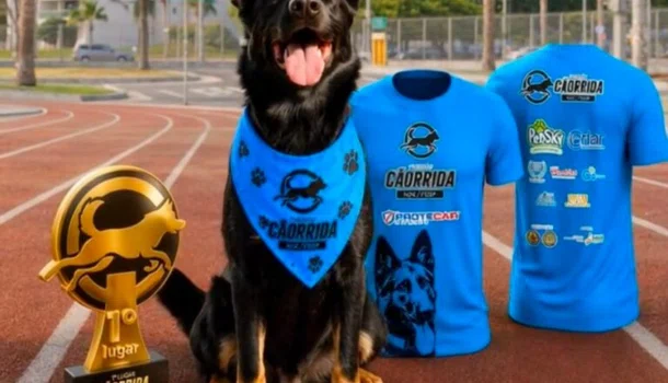 Secretaria de Segurança apresenta kit personalizado da 2ª Cãorrida em Teresina