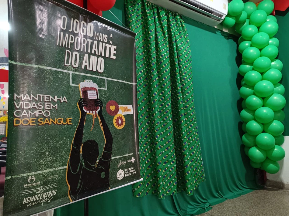 Junho Vermelho: união de esporte e solidariedade em mobilização de doadores de sangue no Piauí