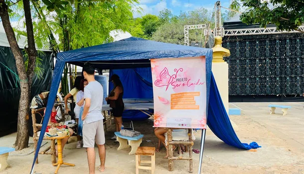 Sesapi promove ação com práticas de saúde no Festival de Pedro II