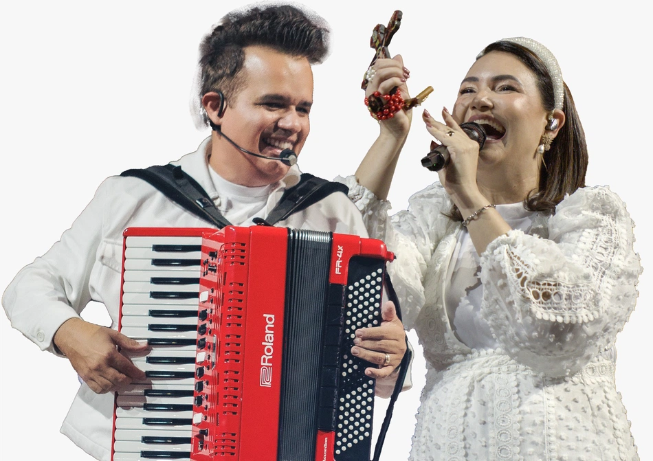 Ana Clara e Ítallo Poeta