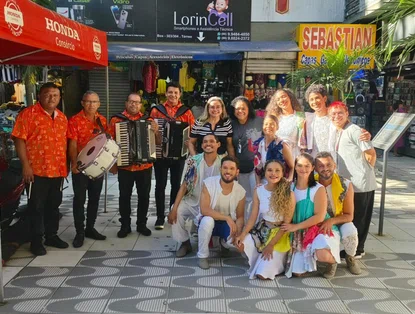Concertos Reboco levou apresentação gratuita ao Shopping da Cidade de Teresina