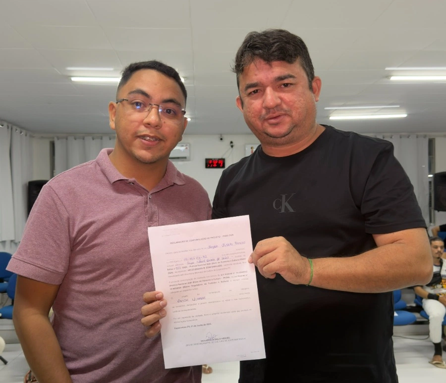 Prefeitura de Esperantina finaliza processo de entrega das premiações da PNAB 2026