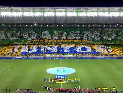 Torcida em amistoso da seleção brasileira feminina