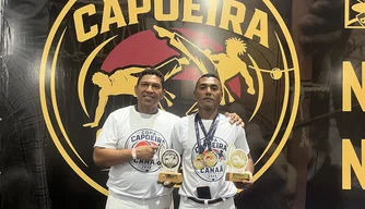 Capoeirista piauiense conquista dois títulos em competição nacional no Pará