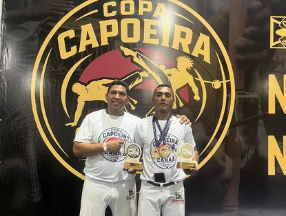 Capoeirista piauiense conquista dois títulos em competição nacional no Pará