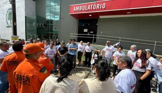 Sead realiza simulação realística de incêndio no Instituto Natan Portella em Teresina