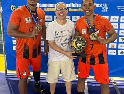 Time piauiense de handebol conquista título inédito em campeonato nacional