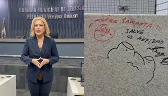 Samantha Cavalca recebe ameaça de morte na Câmara de Teresina