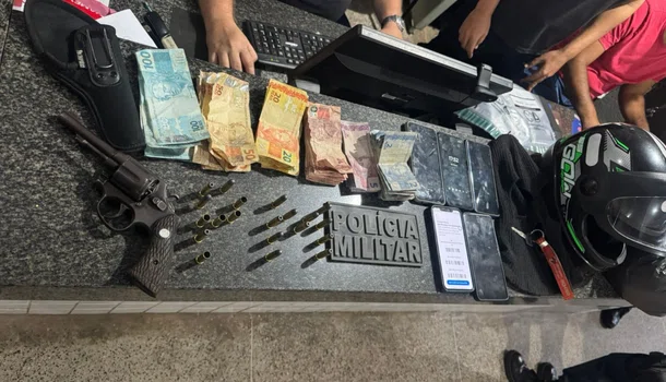 Polícia Militar prende suspeito de realizar uma sequência de roubos em Piripiri