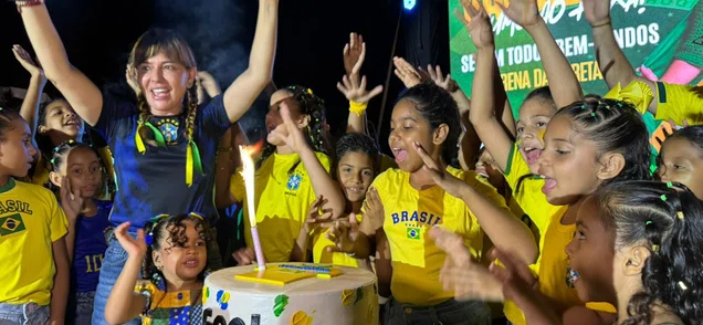 Ivanária Sampaio comemora aniversário com amigos e vice-governador Themístocles