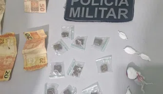 Homem suspeito de tráfico de drogas é preso em Barro Duro
