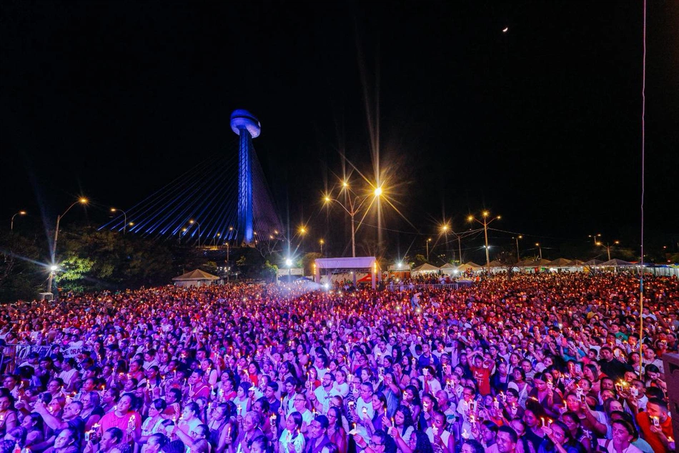 Multidão lota Festival Piauí em Cristo durante celebração de fé e solidariedade