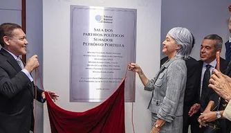 TSE inaugura sala destinada aos partidos políticos em homenagem a Petrônio Portella