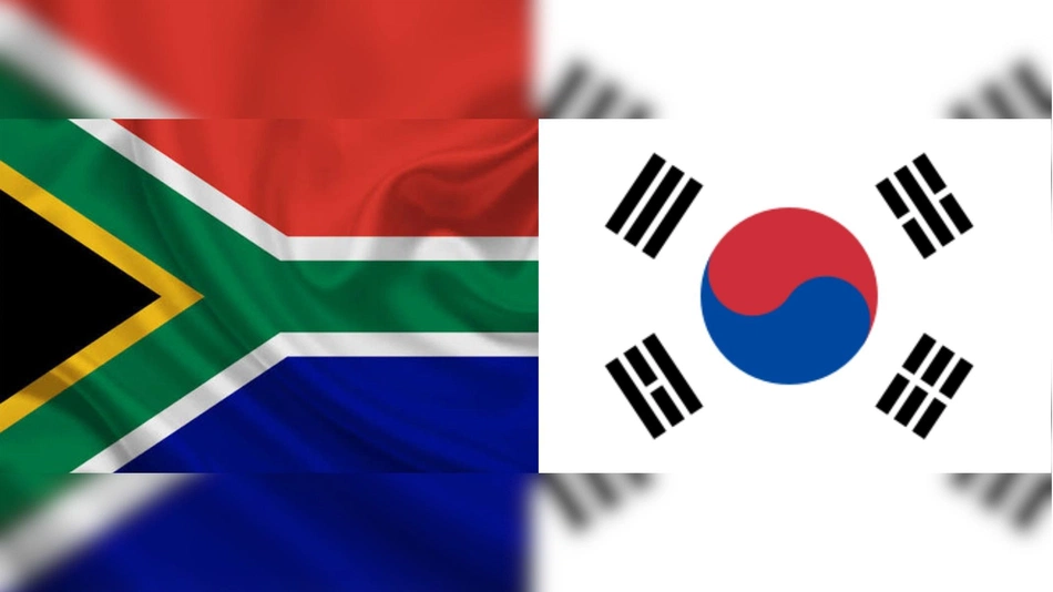 África do Sul e Coreia do Sul