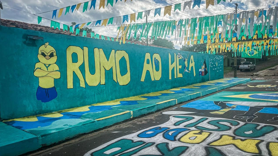 Rua José de Carvalho Ramos é a grande campeã do concurso “Minha Rua na Copa” em Esperantina
