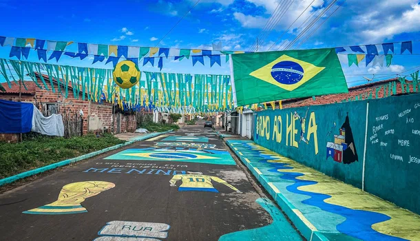 Rua José de Carvalho Ramos é a grande campeã do concurso “Minha Rua na Copa” em Esperantina