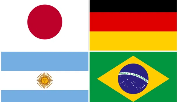 Seleções confirmadas na segunda fase