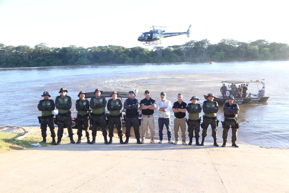 Polícia Militar inicia treinamento com novas embarcações