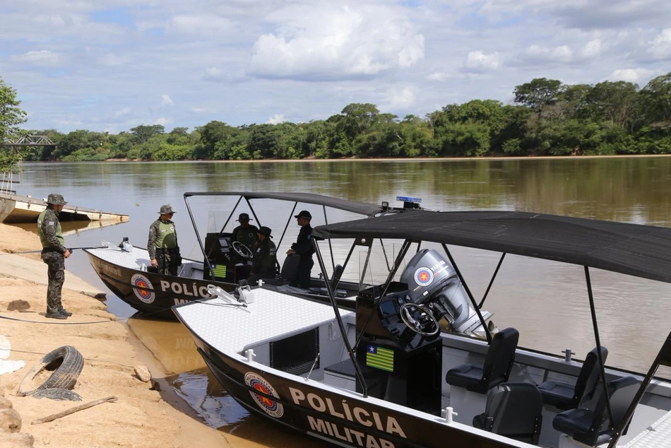 Polícia Militar inicia treinamento com novas embarcações