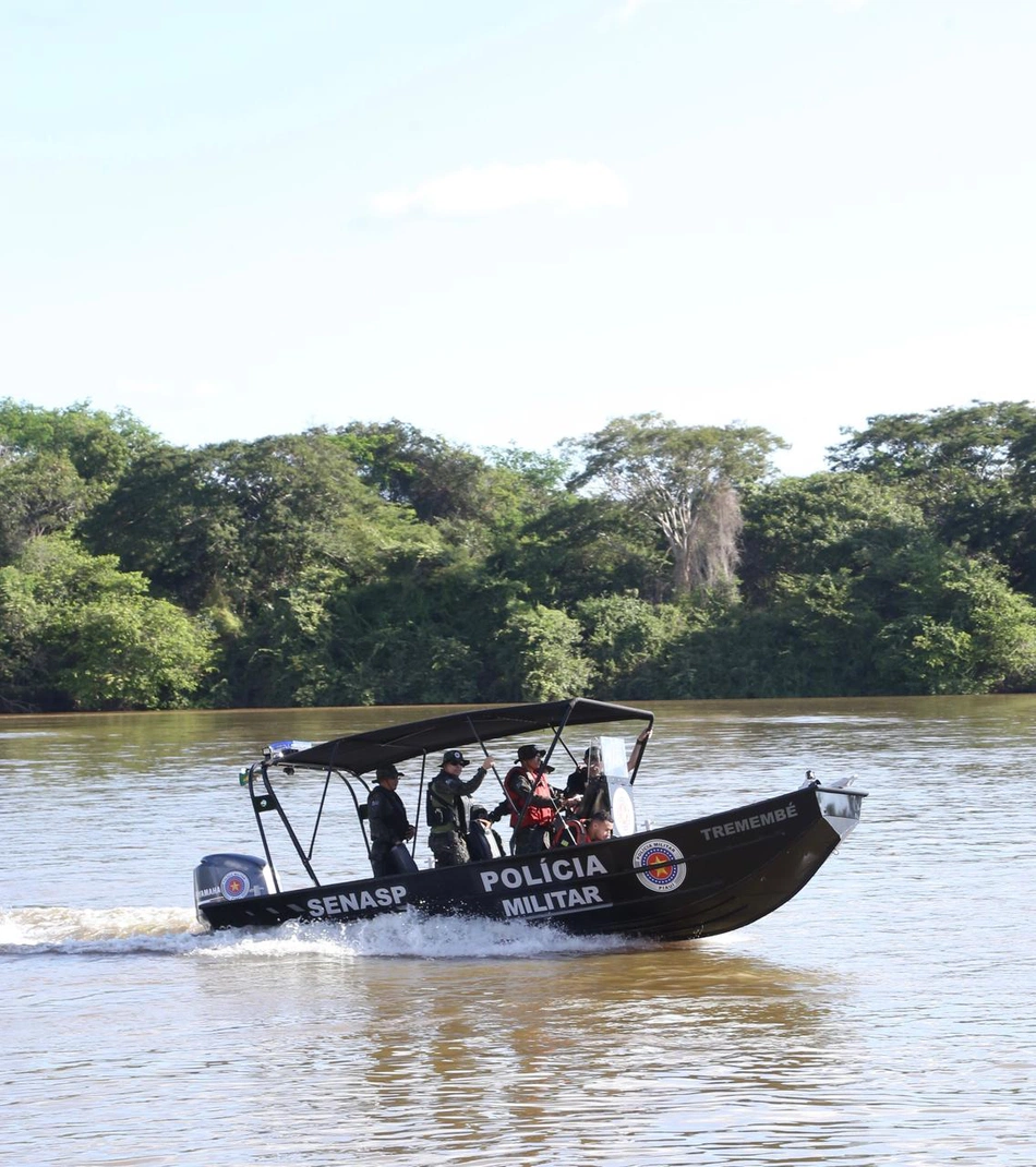 Polícia Militar inicia treinamento com novas embarcações