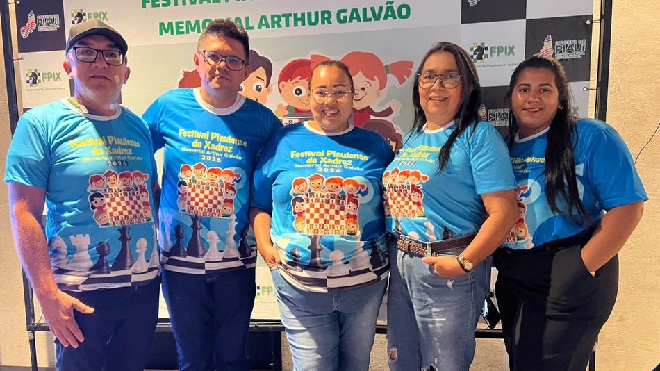 Esperantina participa do Festival Piauiense de Xadrez Memorial Arthur Galvão 2026