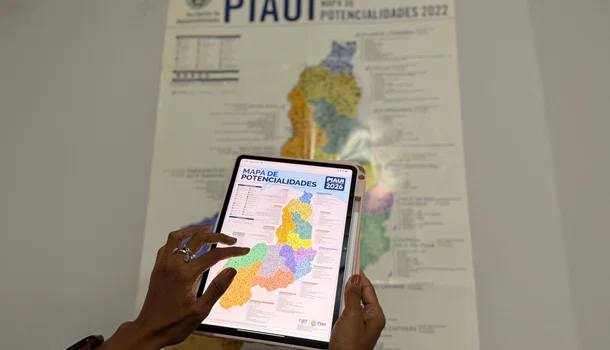 Mapa de Potencialidades Econômicas no Piauí
