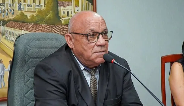 Vereador Eugênio Cavalcante, presidente da Câmara Municipal de Pedro II