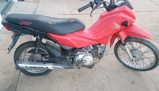 Motocicleta apreendida