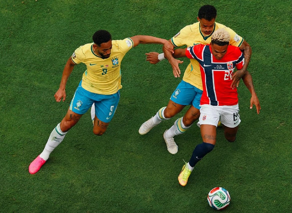 Brasil perde para a Noruega e está fora da Copa do Mundo de 2026