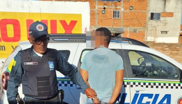 Polícia Militar prende homem suspeito de agredir companheira grávida em Regeneração