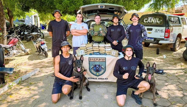 Polícia Civil do Maranhão localiza mais de 30 quilos de maconha durante ação em Buriti