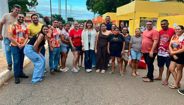 Prefeita Ivanária Sampaio fortalece diálogo com comerciantes e alinha os últimos preparativos para o São J