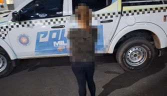 Polícia Militar prende mulher suspeita de agredir criança com autismo em escola de Pio IX