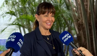 Prefeita Ivanária Sampaio participa de entrevistas em Teresina para divulgar São João da Esperança
