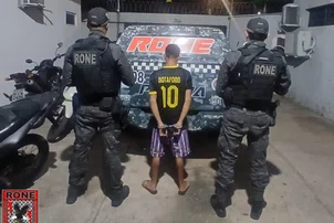 PM prende homem por porte ilegal de arma de fogo em Teresina