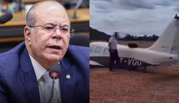 Avião com deputado federal Hildo Rocha faz pouso forçado em fazenda na zona rural de Timon