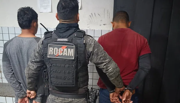 Polícia Militar prende dois suspeitos de roubar motocicleta na zona Leste de Teresina