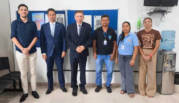 Representantes da Corregedoria do TRE visita cartório eleitoral de Buriti dos Lopes
