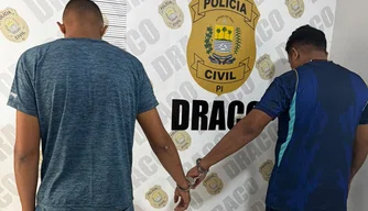 SSP-PI prende dois investigados por tentativa de homicídio contra policial militar em Teresina