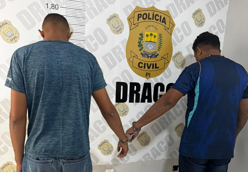 SSP-PI prende dois investigados por tentativa de homicídio contra policial militar em Teresina